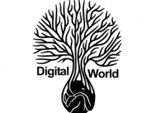 Логотипы. «Digital World». Дизайнер Олег Краснов.