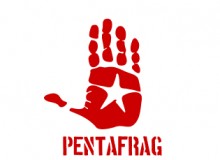 Логотипы. <br />
Проект «PentaFrag». <br />
Дизайнер Олег Краснов.