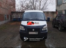 3D vehicle wrap design. 3D реклама оборудования компании «ВиА». Капот. г.Красноярск. 2021г.
