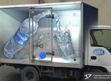 3D реклама воды «Sirma» для компании «Bigmaster». Азербайджан. 2015 год.